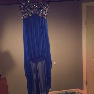 Royal blue dress